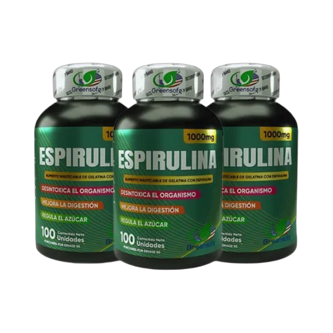 Espirulina - Pack x3