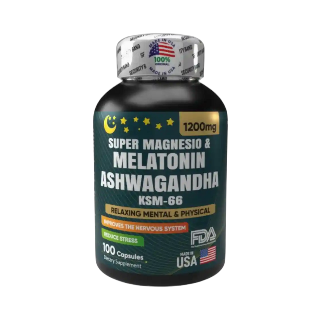 Supermagnesio + Melatonina + Ashwagandha