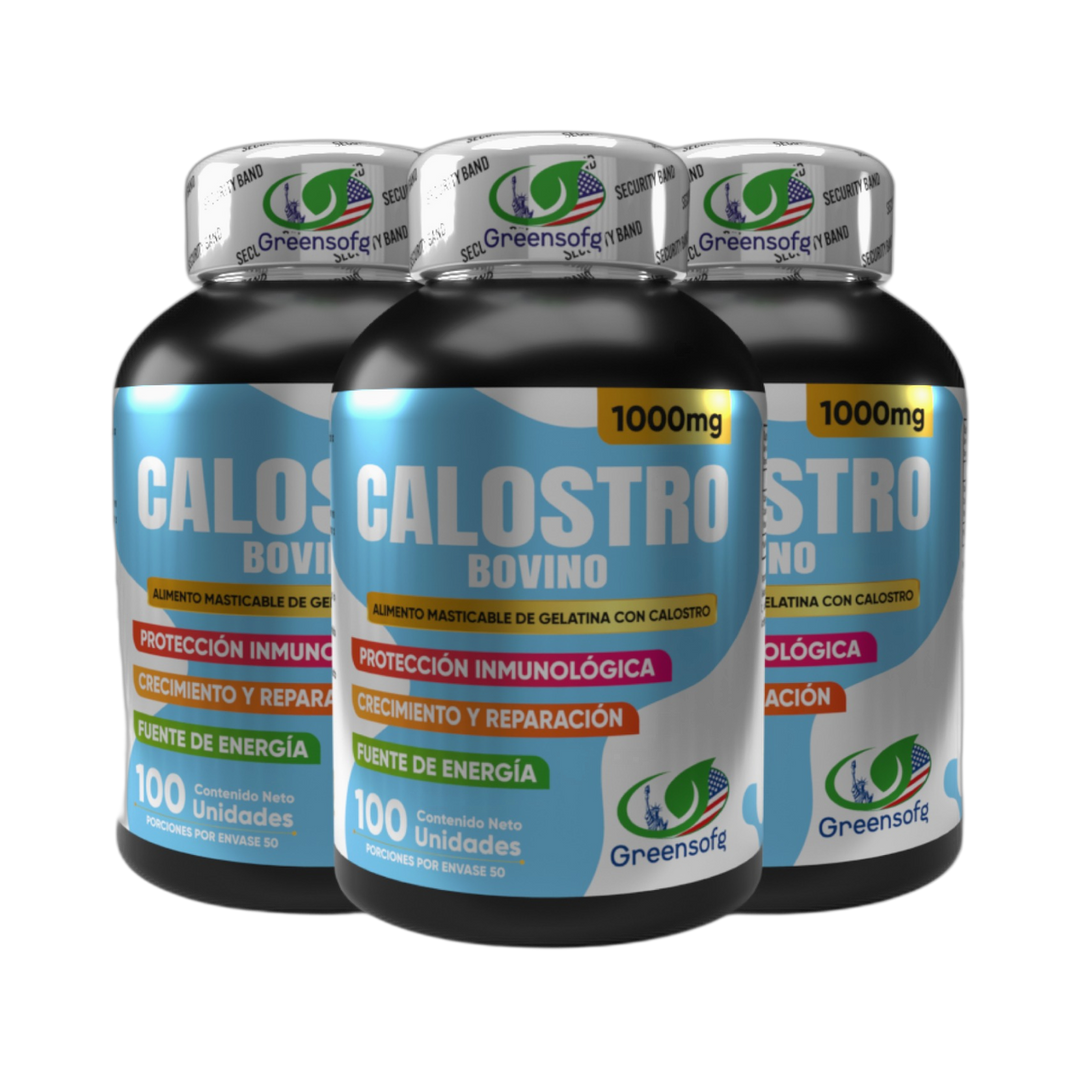 Calostro Bovino Cápsulas - Pack x3