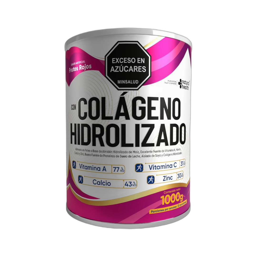 Colágeno Hidrolizado Frutos Rojos 100g